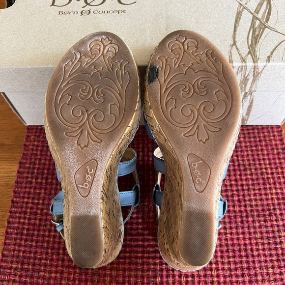 B.O.C Born Concept Skitter Wedge Sandals - Picture 8 of 9